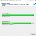 Almost installed VS 2010 SP1