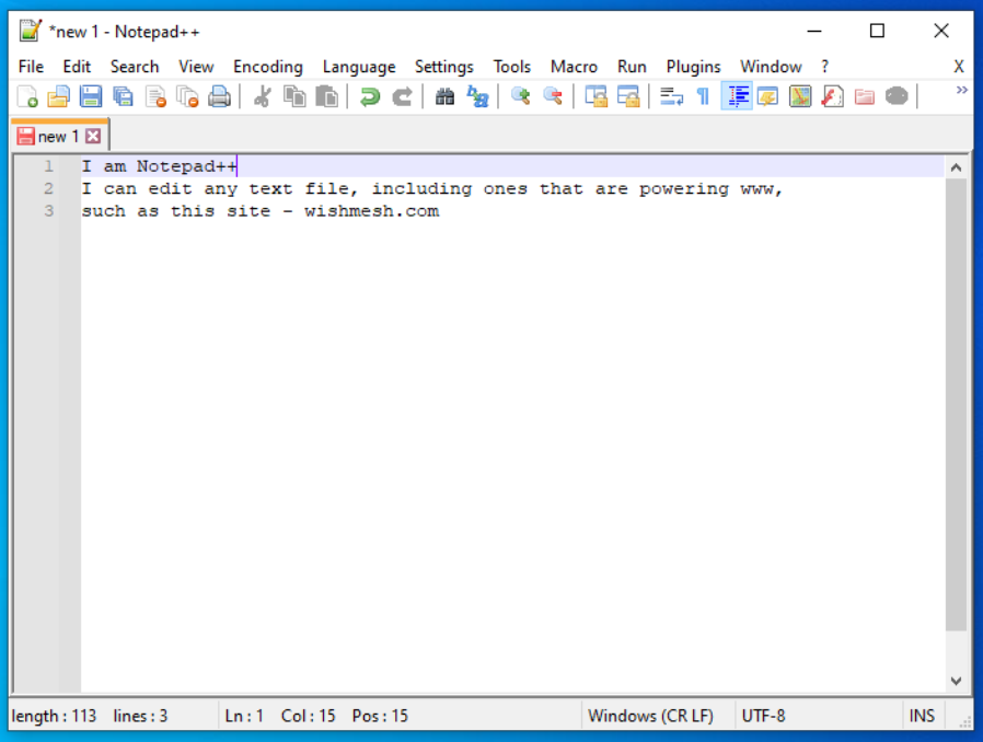notepad-plus-plus-wishmesh